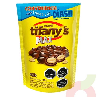Maní Tifanys Max Arcor 90Gr