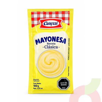 Mayonesa Clásica Carozzi 100Gr