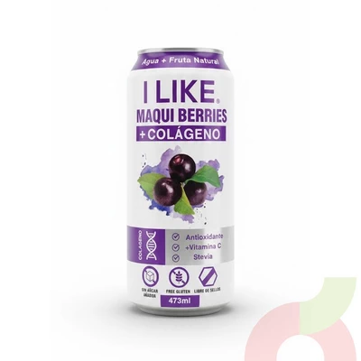 Agua Maqui Berries+Colageno I Like 473Ml