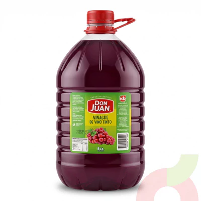 Vinagre de Vino Tinto Don Juan 5Lt