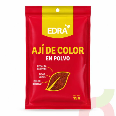 Ají Color en Polvo Edra 15Gr