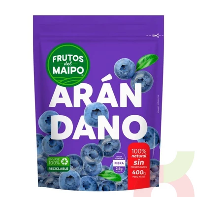 Congelados Arándano Frutos del Maipo 400Gr 