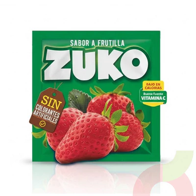 Jugo en Polvo Frutilla Zuko 15Gr