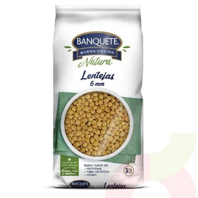 Lentejas Banquete 6mm 1Kg