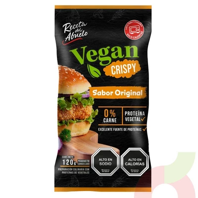 Hamburguesa Original Crispy Receta del Abuelo 120Gr