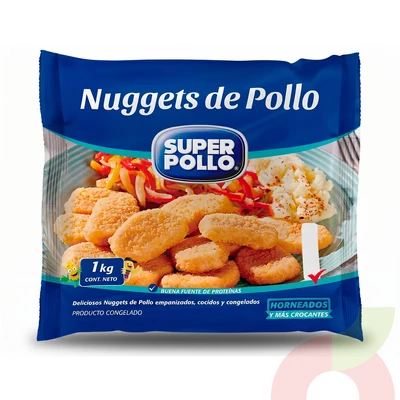 Nuggets de Pollo Super Pollo 1Kg 