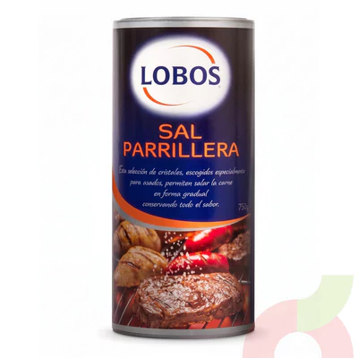 Salero Sal Parrillera Lobos 750Gr