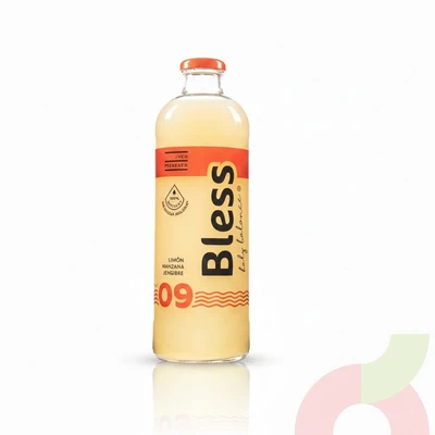 Jugo Manzana Jengibre Limón 09 Bless 1Lt