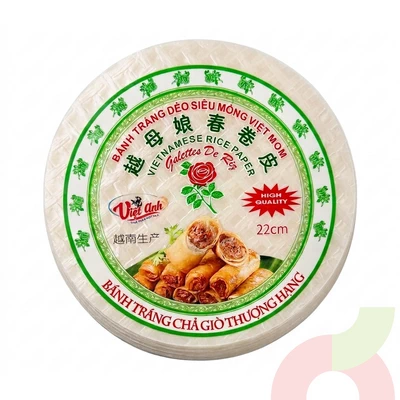 Hojas Arroz Redonda Viet Anh 500Gr 22Cm