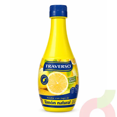 Aliño Limón Natural Traverso 320Ml