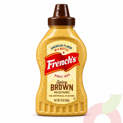 Mostaza Spicy Brown Frenchs 340Gr