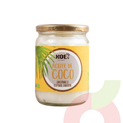 Aceite de Coco Orgánico Extra Virgen Koe 500Gr