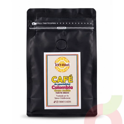 Café Grano Molido Tueste Medio Terranut 250Gr
