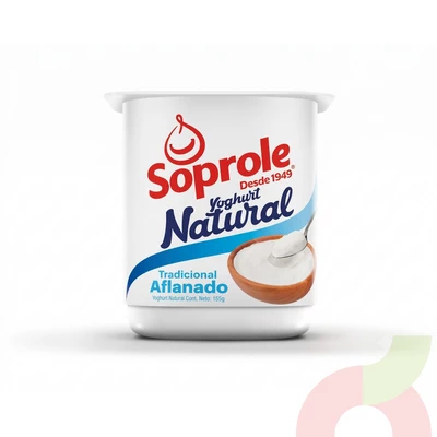 Yoghurt Natural Tradicional Aflanado Soprole 155Gr