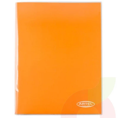 Carpeta Artel C/Gusano Naranja 