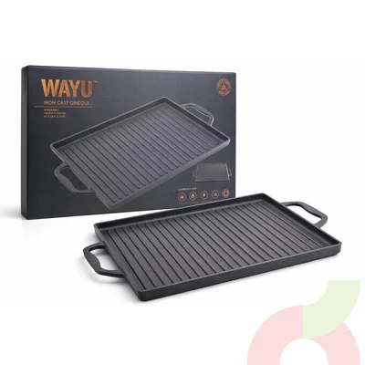 Plancha con Azas Iron Cast Wayu