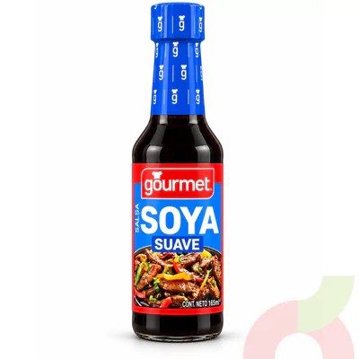 Salsa de Soya Suave Gourmet 165Ml