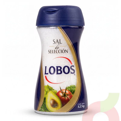 Salero Sal Fina Lobos 125Gr
