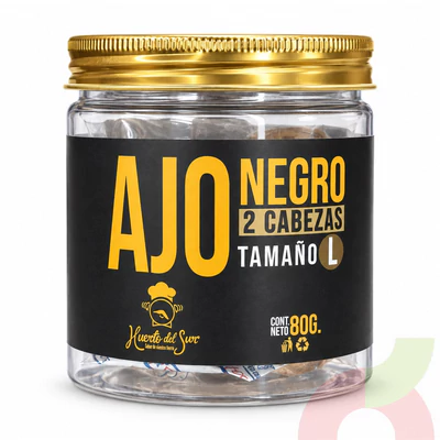 Ajo Negro Huerto del Sur 80Gr 2 Unidades