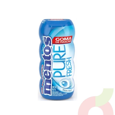 Chicle Pure Fresh Mentos 30Gr 15 Unidades