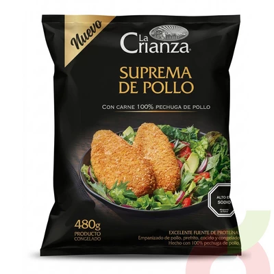 Congelado Suprema de Pollo La Crianza 480Gr