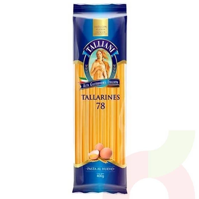 Pastas Tallarin 78 Talliani 400 Gr