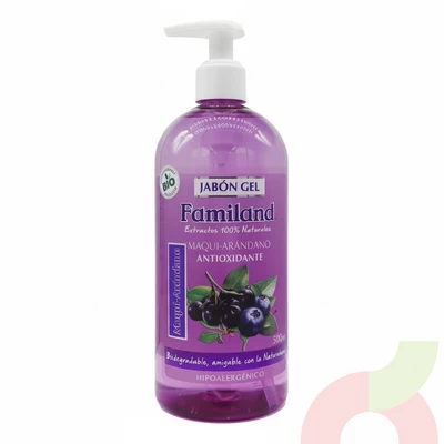 Jabón Gel Maqui Arándano Antioxidante Familand 500Ml
