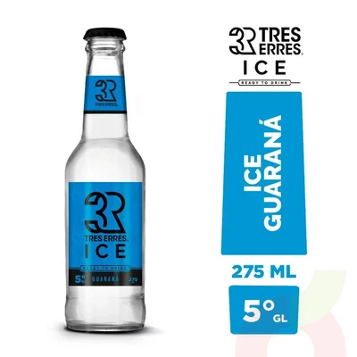 Licor Ice Guaraná 3R 275Cc