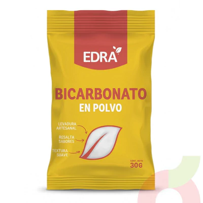 Bicarbonato en Polvo Edra 30Gr
