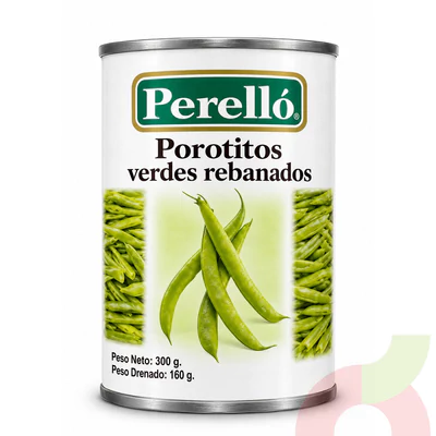 Porotitos Rebanados Perelló 300Gr - 160Gr Drenado