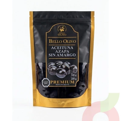 Aceituna Azapa Sin Amargo Bello Olivo 340Gr