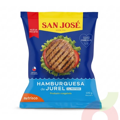 Hamburguesa de Jurel San José 100Gr