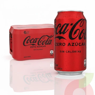 Pack Zero Coca Cola 350Cc 6 Unidades