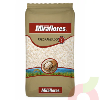 Arroz Pregraneado G1 Miraflores 1Kg