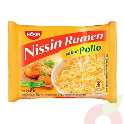 Ramen Pollo Nissin 85Gr