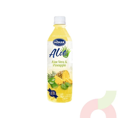 Agua Aloe Piña Homar 500Ml