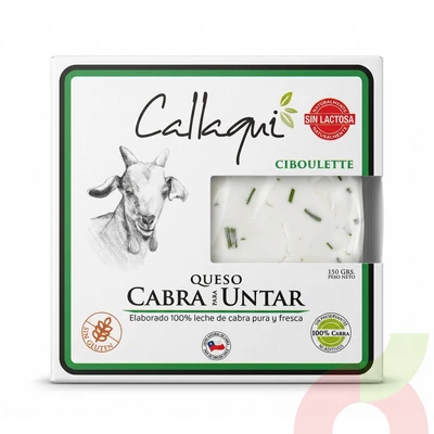 Queso Cabra Ciboulette Untable Callaqui 150Gr