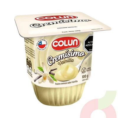 Postre Cremísimo Vainilla Colun 100Gr