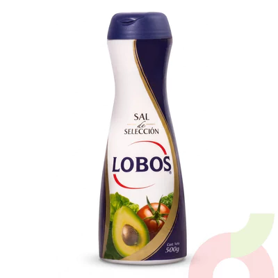 Salero Sal Fina Lobos 500Gr