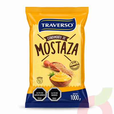 Bolsa Mostaza Traverso 1Kg