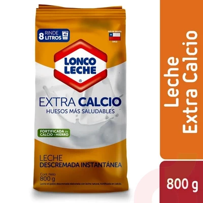 Leche en Polvo Extra Calcio Loncoleche 800Gr 