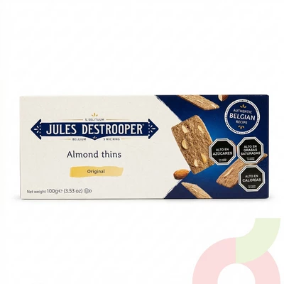 Galletas Finas Almendras Jules Destrooper 100Gr