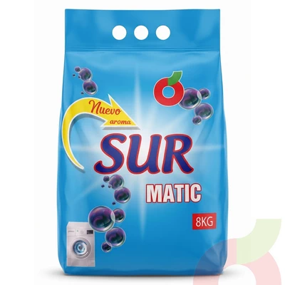 Detergente en Polvo Sur Matic 8Kg