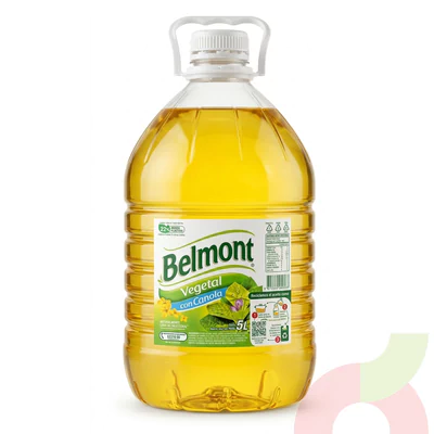Aceite Vegetal con Canola Belmont 5Lt