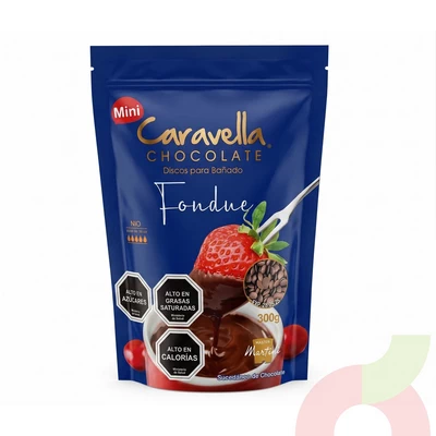 Mini Chocolate Fondue Caravella 300Gr