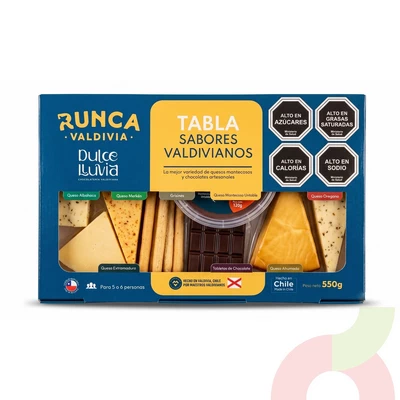 Tabla Sabores Valdivianos Runca 550Gr