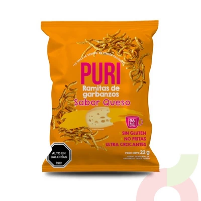 Ramitas de Garbanzo Queso Puri 22Gr