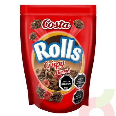 Rolls Crispy Berries Costa 120Gr
