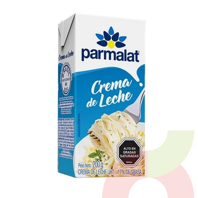 Crema de Leche Parmalat 200Gr