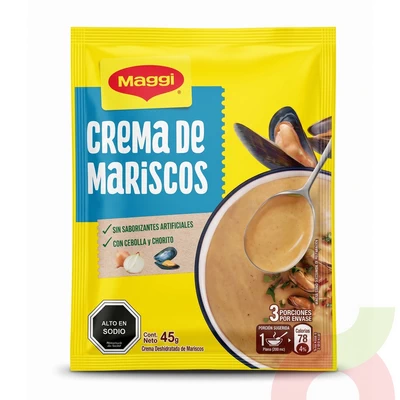 Crema de Mariscos Maggi 45Gr 